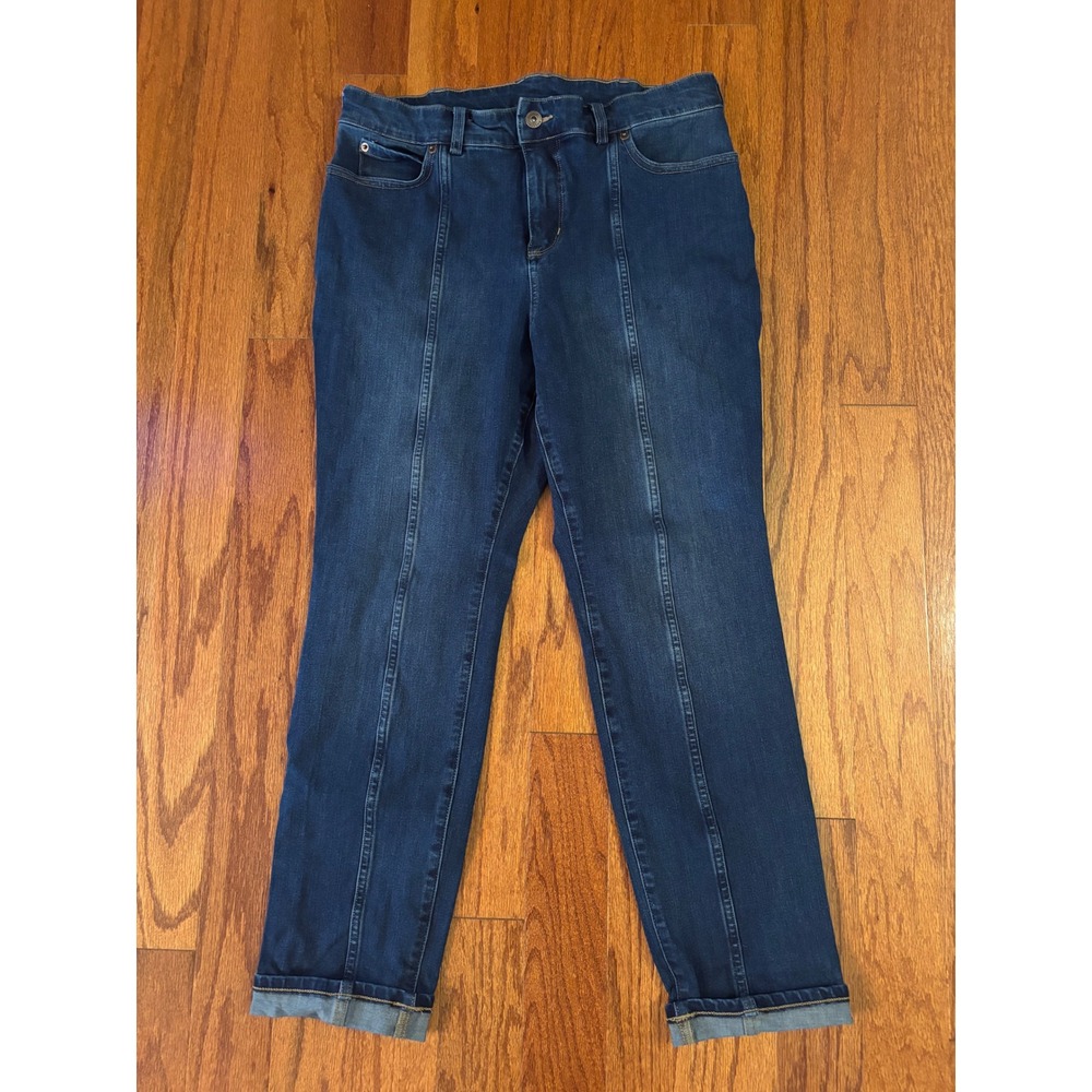 Duluth Straight Leg Rolled Ankle Jeans Size 12 Short